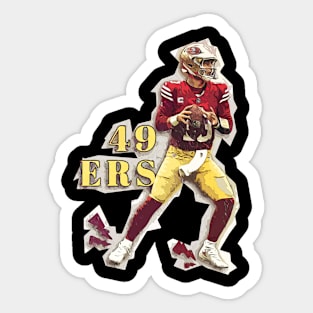 49ers football Sticker